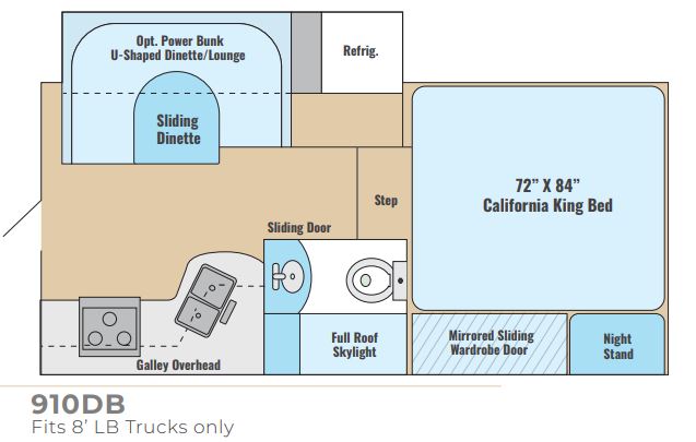 2019 ALP ADVENTURER 910DB, , floor-plans-day image number 0